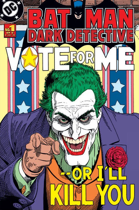 Batman Joker (Vote) Poster