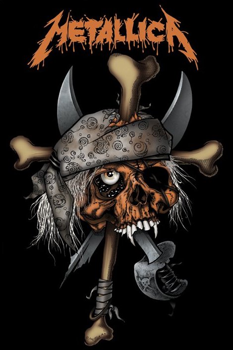 Metallica (Pirate) Poster