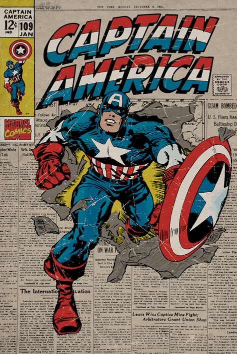 Captain America Poster
