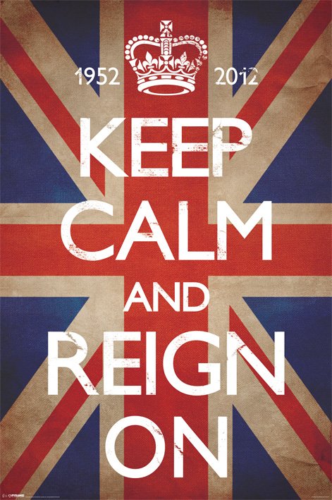 Keep Calm & Reign On Poster