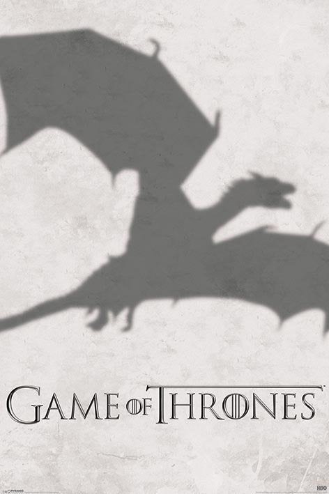 Game Of Thrones Dragon Shadow Poster