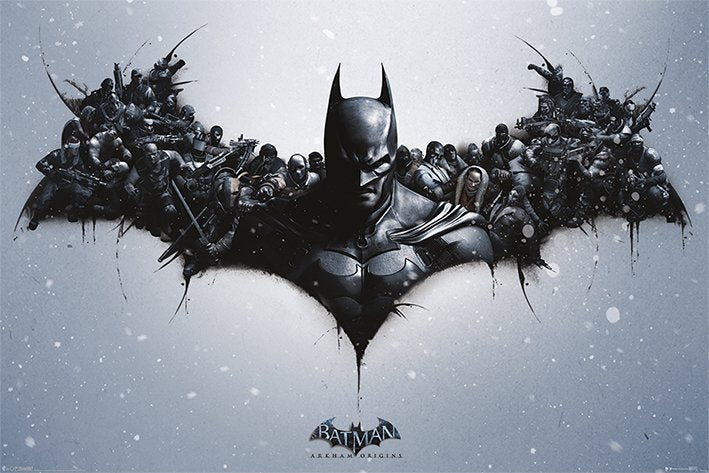 Batman Arkham Origins (Bat Logo) Poster