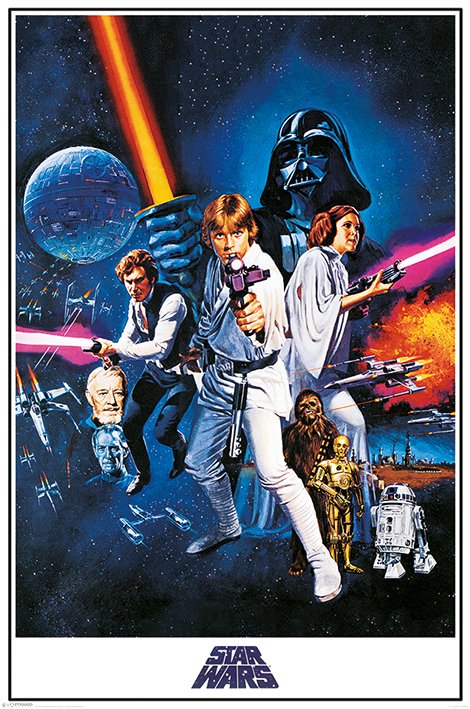 Star Wars Episode IV One Sheet Poster