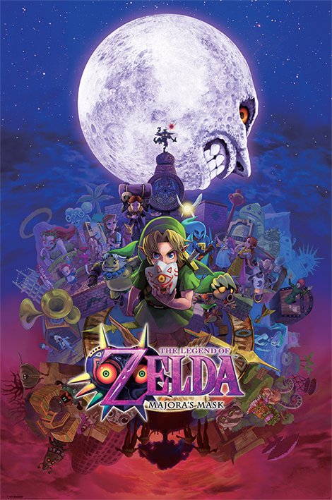 Zelda Majora's Mask Poster