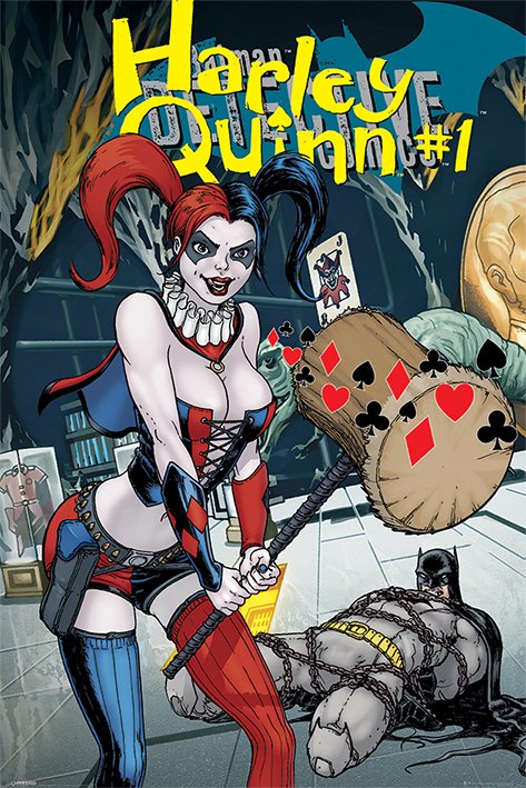 Batman posters - Batman Harley Quinn #1 poster PP33737 – Panic Posters | Poster