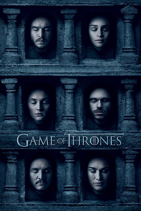 Game Of Thrones (Hall Of Faces) Poster