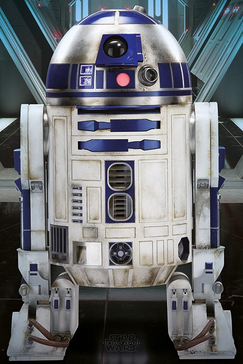 Star Wars VII (R2-D2) Poster