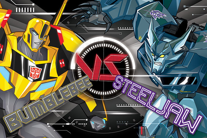 Transformers (Bumblebee v Steeljaw) Poster