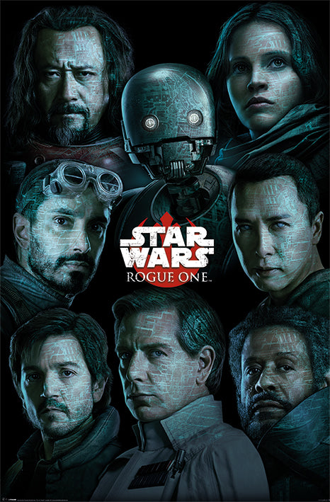Star Wars Rogue One (Characters) Poster