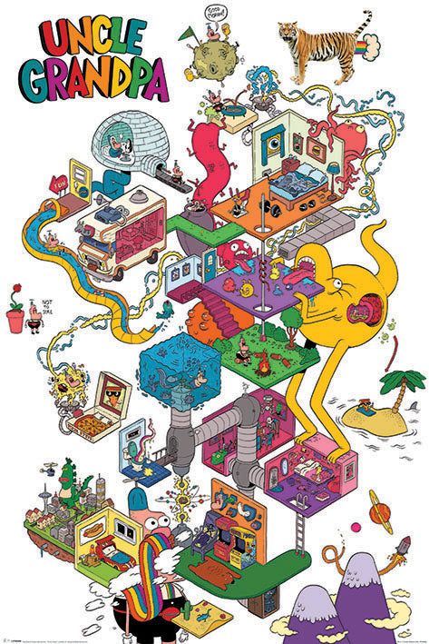 Uncle Grandpa (Warped Mind) Poster