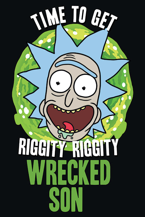 Rick and Morty (Wrecked Son) Poster