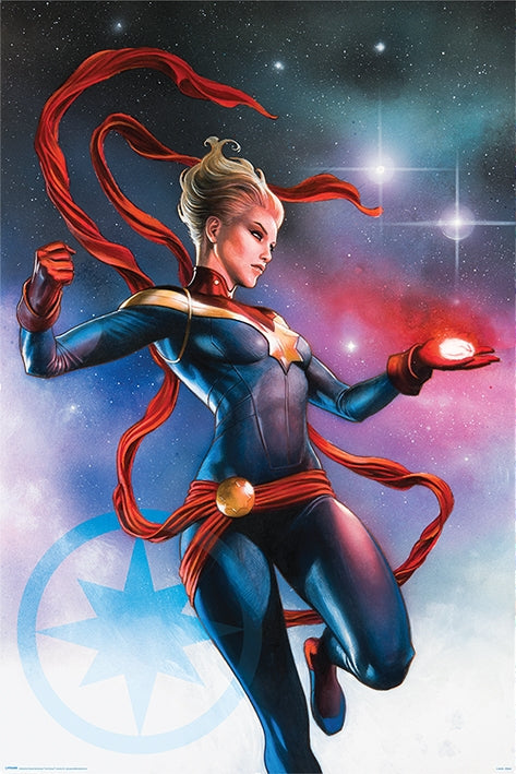 Captain Marvel (Galaxy) Poster