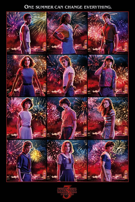Stranger Things (Character Montage) Poster