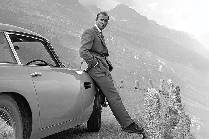 James Bond (Connery and Aston Martin) Poster