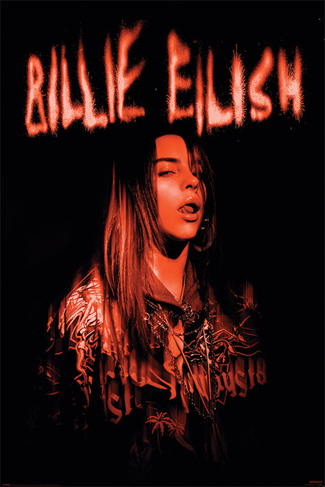 Billie Eilish (Sparks) Poster