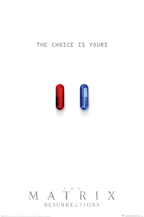 The Matrix Resurrections (The Choice is Yours) Poster