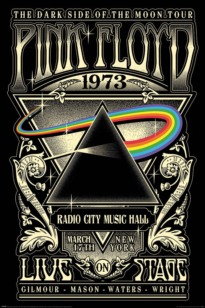 Pink Floyd DSOTM 1973 Poster
