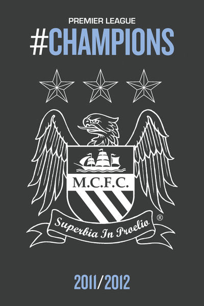 Man City Poster