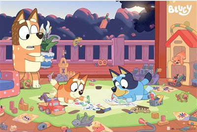 Bluey Home poster