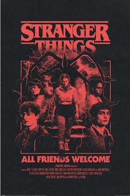 Stranger Things 5 (All Friends Welcome) poster