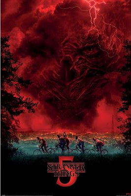 Stranger Things Season 5 Vecna Sky poster