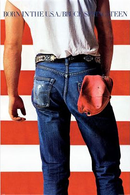 Bruce Springsteen Born To Run poster