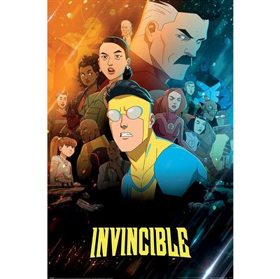 Invincible Character Montage poster