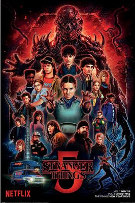 Stranger Things 5 Cast poster