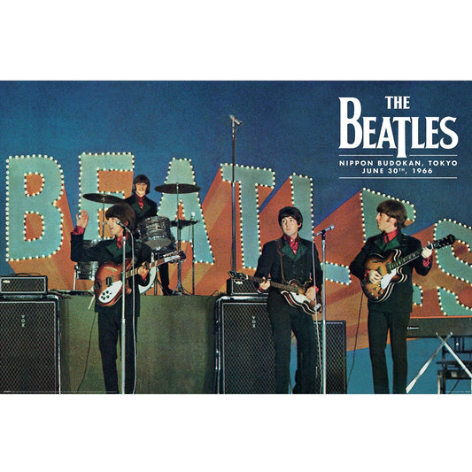 THE BEATLES BUDOKAN JUNE 30th 1966 POSTER