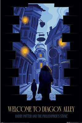 Harry Potter Welcome to Diagon Alley poster