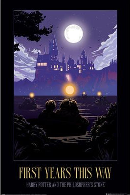 Harry Potter First Years This Way poster