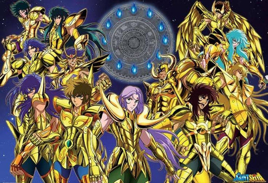 Saint Seiya (Gold Saints) Poster