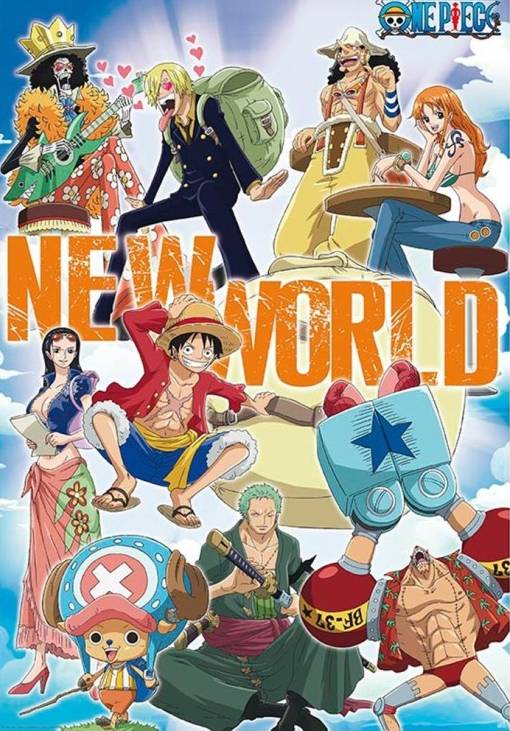 Manga posters - Manga One Piece New World poster ABYDCO251 – Panic Posters