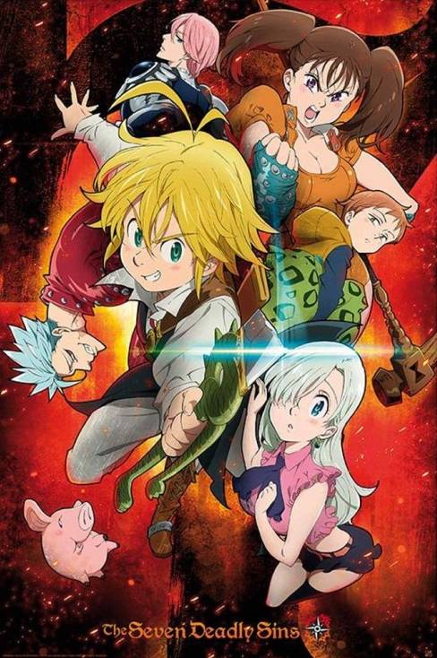 Seven Deadly Sins (Characters) Poster