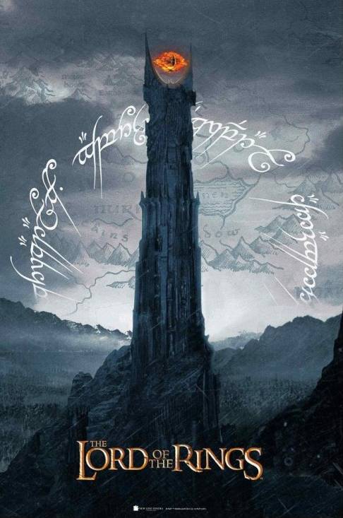 Lord Of The Rings (Sauron Tower) Poster