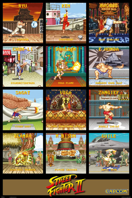 Streetfighter II (Special Moves)