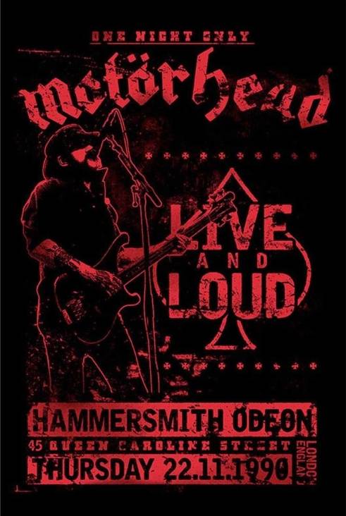 Motorhead (Live and Loud) Poster
