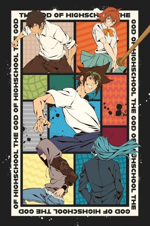 God Of High School (Group) Poster