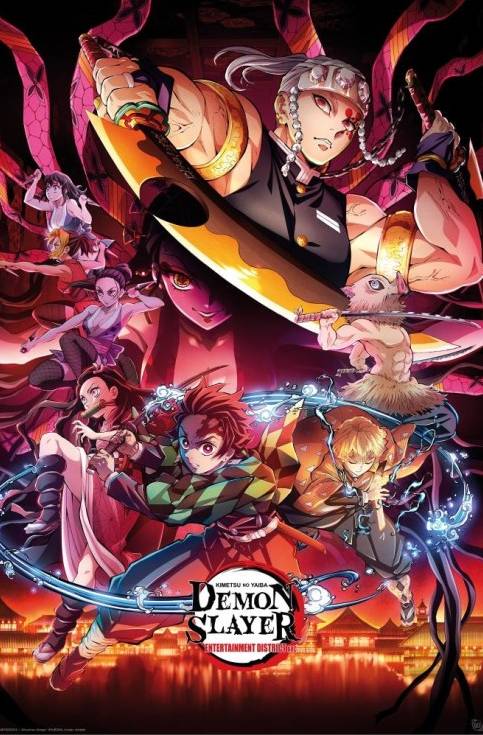Demon Slayer (Entertainment District) Poster