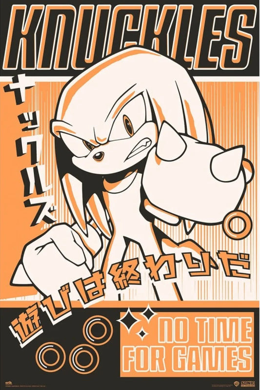Sonic The Hedgehog Knuckles poster