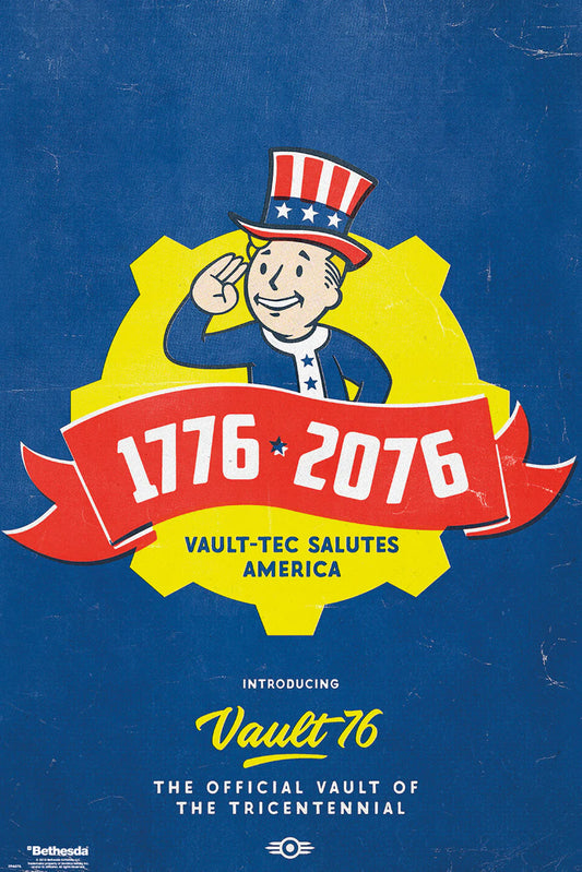 Fallout (tricentennial) poster