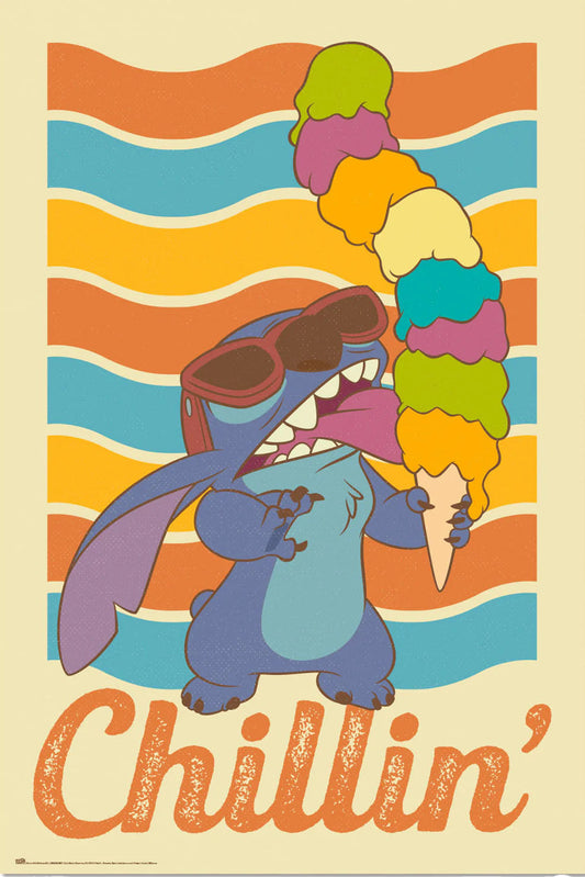 Lilo & Stitch Chillin' poster