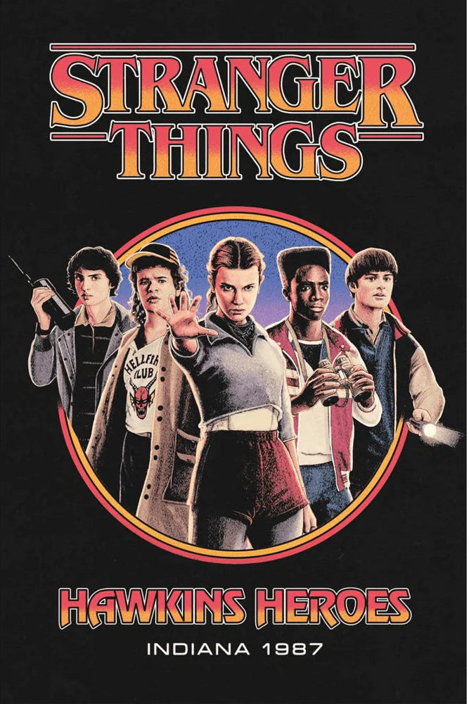 Stranger Things Hawkins Heroes poster