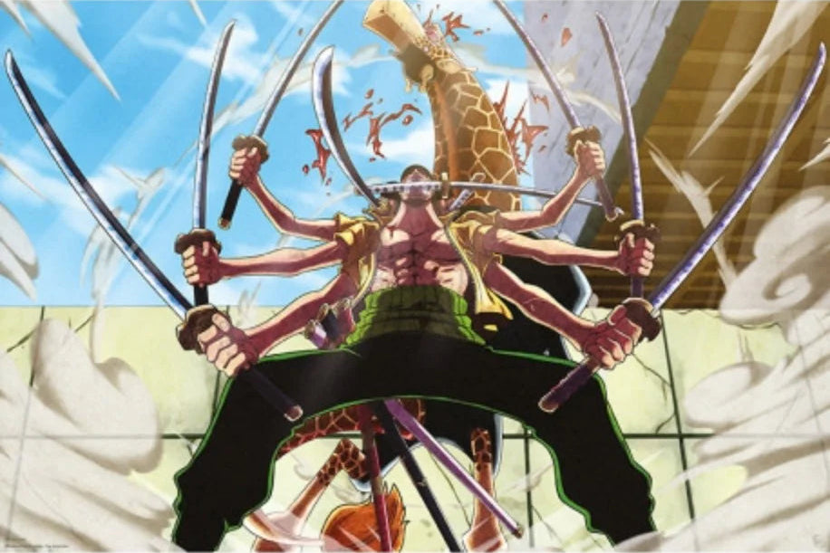 One Piece Zoro vs Kaduo Poster
