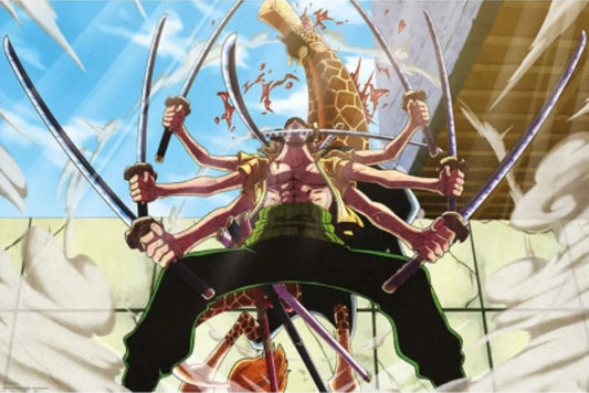 One Piece Zoro vs Kaduo Poster