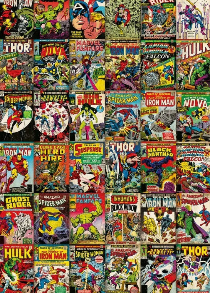 Marvel Classic Comics Poster