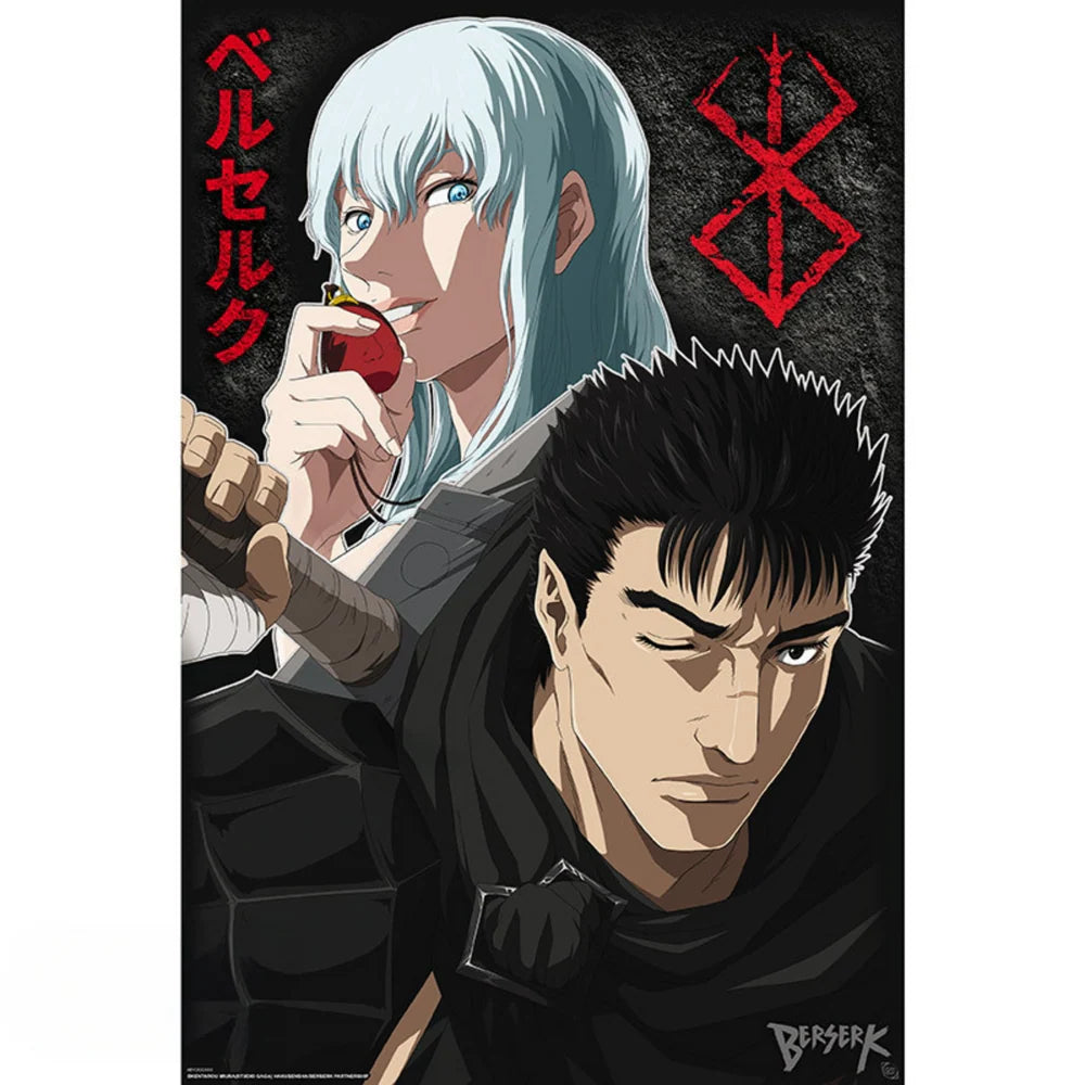 Berserk Guts & Griffin poster