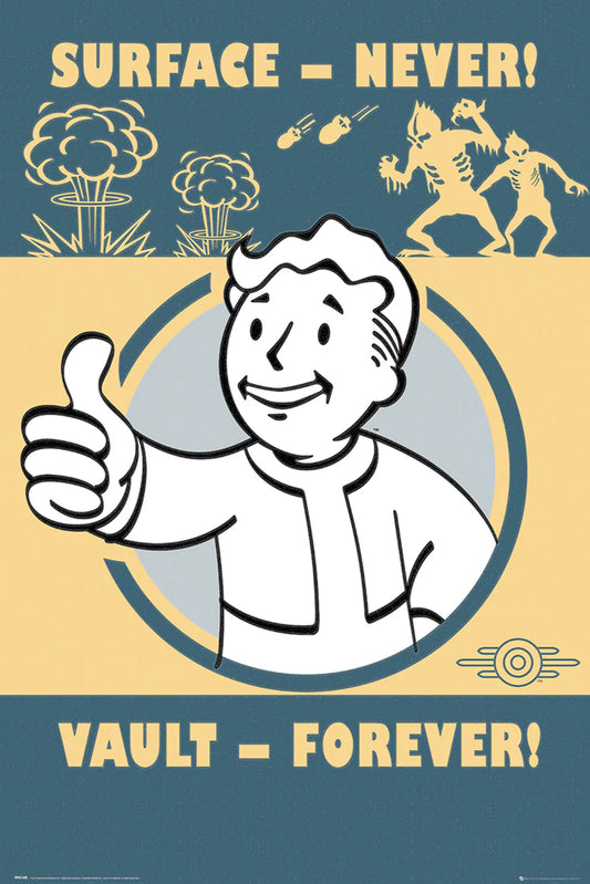 Fallout Vault Forever Poster