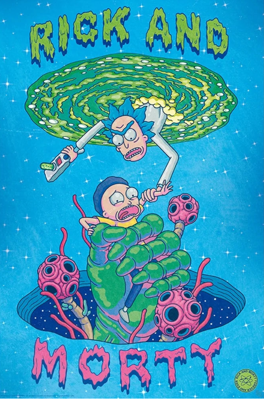Rick and Morty (Portal Hand)