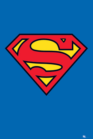 Superman Logo Poster